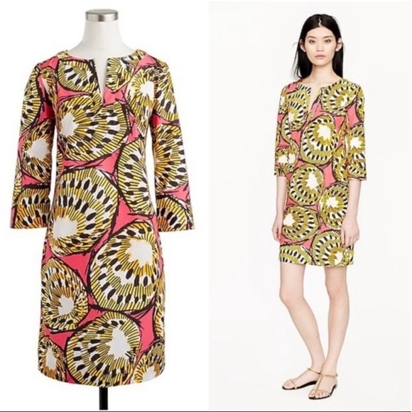 J. Crew Cotton Flora Shift Dress w/Pockets - Picture 1 of 11
